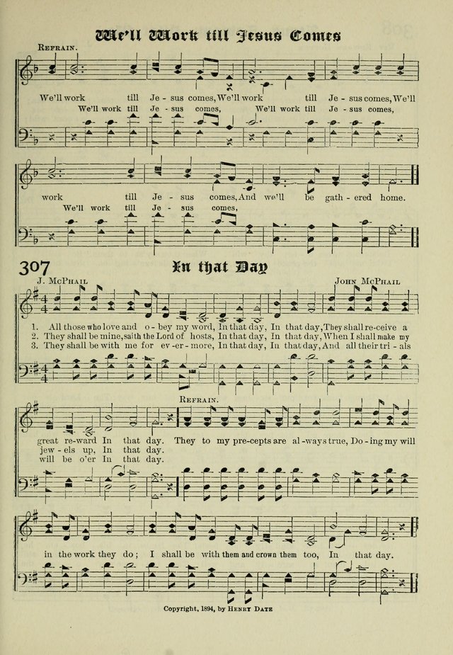 Church and Sunday School Hymnal with Supplement: a Collection of Hymns and Sacred Songs ... [with Deutscher Anhang] page 213