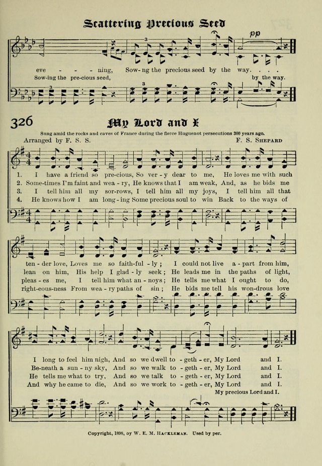 Church and Sunday School Hymnal with Supplement: a Collection of Hymns and Sacred Songs ... [with Deutscher Anhang] page 227