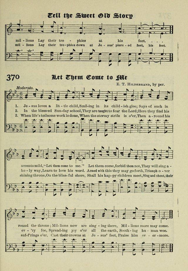 Church and Sunday School Hymnal with Supplement: a Collection of Hymns and Sacred Songs ... [with Deutscher Anhang] page 261