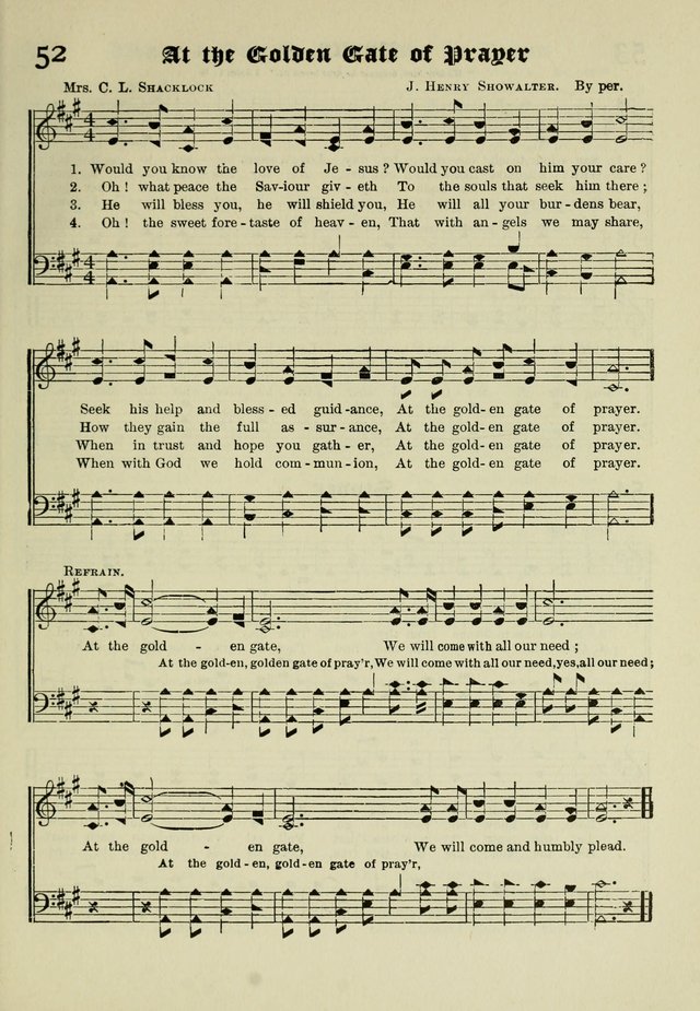 Church and Sunday School Hymnal with Supplement: a Collection of Hymns and Sacred Songs ... [with Deutscher Anhang] page 29