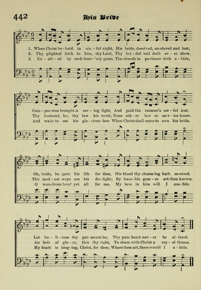 Church and Sunday School Hymnal with Supplement: a Collection of Hymns and Sacred Songs ... [with Deutscher Anhang] page 324