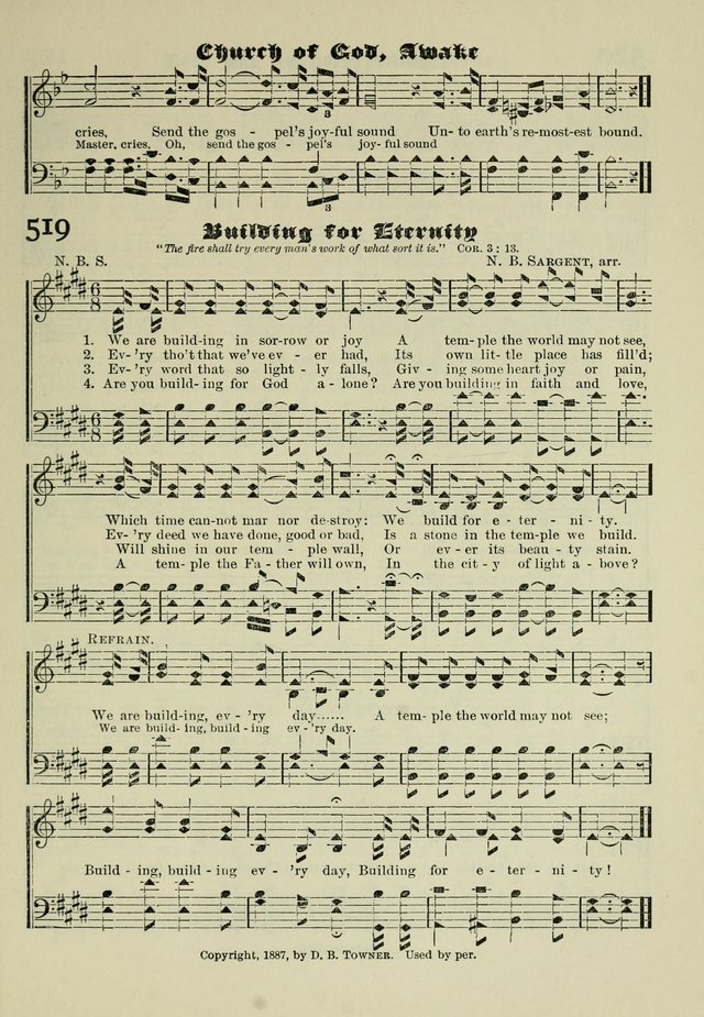 Church and Sunday School Hymnal with Supplement: a Collection of Hymns and Sacred Songs ... [with Deutscher Anhang] page 395