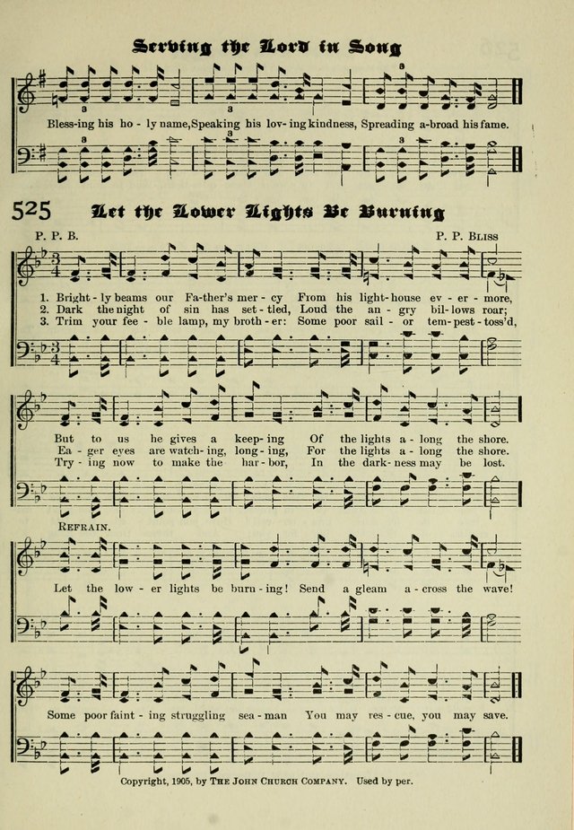 Church and Sunday School Hymnal with Supplement: a Collection of Hymns and Sacred Songs ... [with Deutscher Anhang] page 401