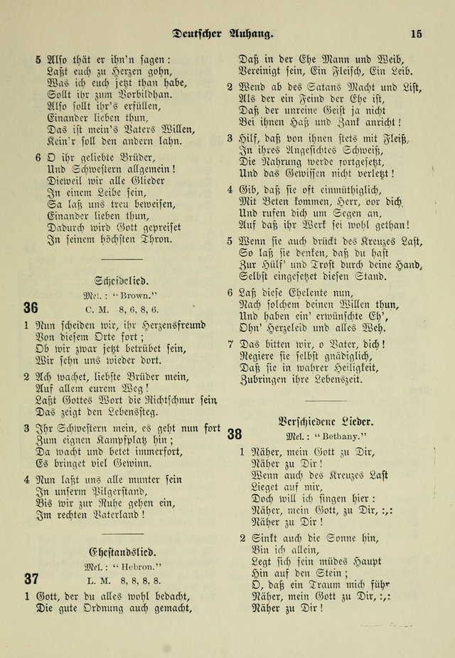 Church and Sunday School Hymnal with Supplement: a Collection of Hymns and Sacred Songs ... [with Deutscher Anhang] page 427