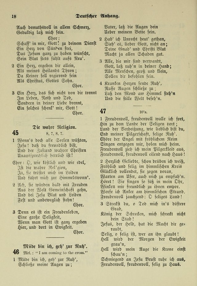 Church and Sunday School Hymnal with Supplement: a Collection of Hymns and Sacred Songs ... [with Deutscher Anhang] page 430