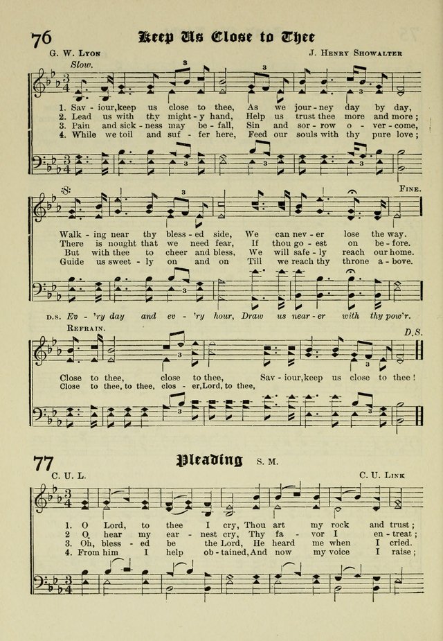 Church and Sunday School Hymnal with Supplement: a Collection of Hymns and Sacred Songs ... [with Deutscher Anhang] page 44