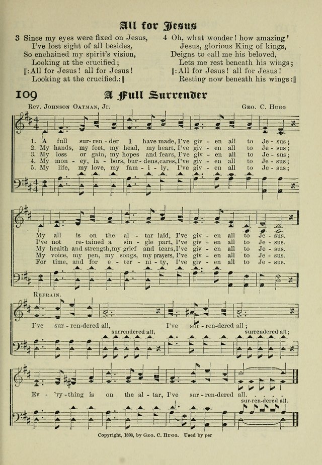 Church and Sunday School Hymnal with Supplement: a Collection of Hymns and Sacred Songs ... [with Deutscher Anhang] page 69