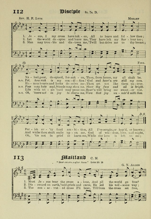 Church and Sunday School Hymnal with Supplement: a Collection of Hymns and Sacred Songs ... [with Deutscher Anhang] page 72