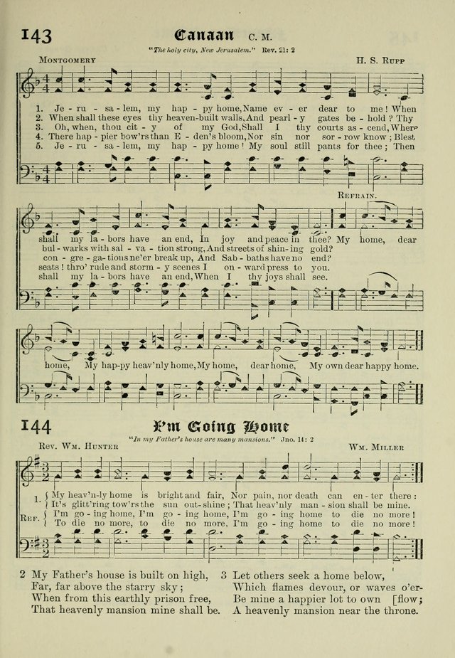 Church and Sunday School Hymnal with Supplement: a Collection of Hymns and Sacred Songs ... [with Deutscher Anhang] page 95