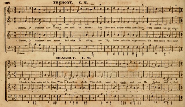 The Choir: or, Union collection of church music. Consisting of a great variety of psalm and hymn tunes, anthems, &c. original and selected. Including many beautiful subjects from the works.. (2nd ed.) page 138