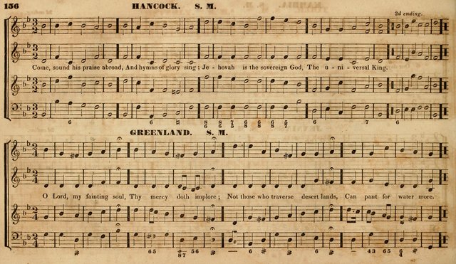 The Choir: or, Union collection of church music. Consisting of a great variety of psalm and hymn tunes, anthems, &c. original and selected. Including many beautiful subjects from the works.. (2nd ed.) page 156