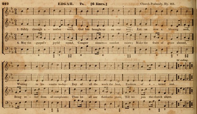 The Choir: or, Union collection of church music. Consisting of a great variety of psalm and hymn tunes, anthems, &c. original and selected. Including many beautiful subjects from the works.. (2nd ed.) page 212