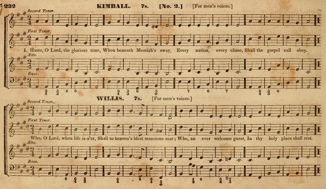 The Choir: or, Union collection of church music. Consisting of a great variety of psalm and hymn tunes, anthems, &c. original and selected. Including many beautiful subjects from the works.. (2nd ed.) page 232