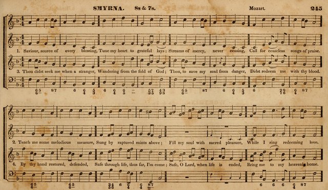 The Choir: or, Union collection of church music. Consisting of a great variety of psalm and hymn tunes, anthems, &c. original and selected. Including many beautiful subjects from the works.. (2nd ed.) page 245