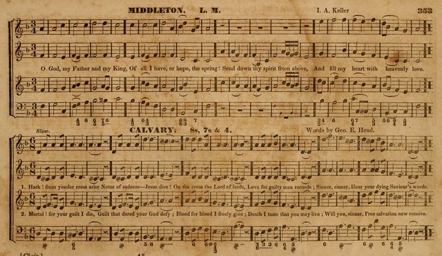 The Choir: or, Union collection of church music. Consisting of a great variety of psalm and hymn tunes, anthems, &c. original and selected. Including many beautiful subjects from the works.. (2nd ed.) page 353