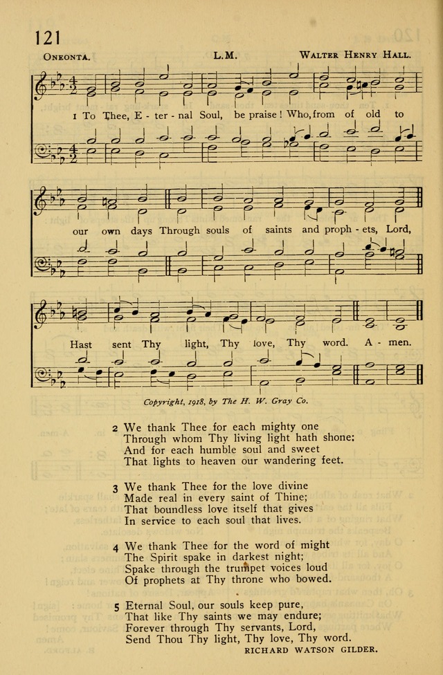 Columbia University Hymnal page 130