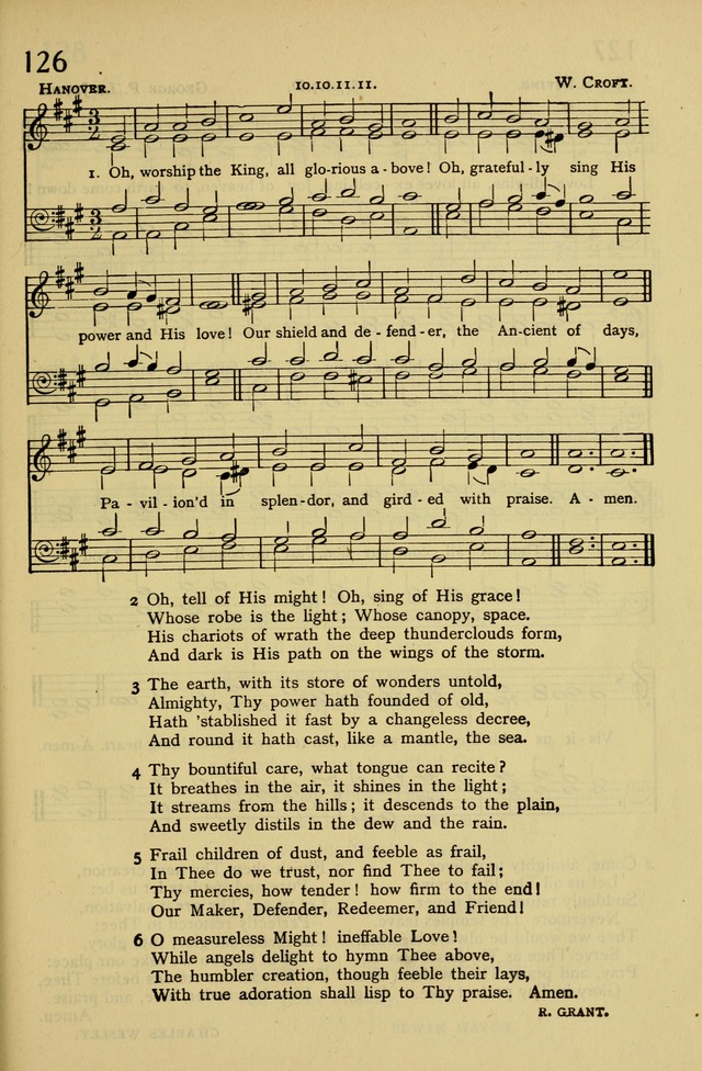 Columbia University Hymnal page 135