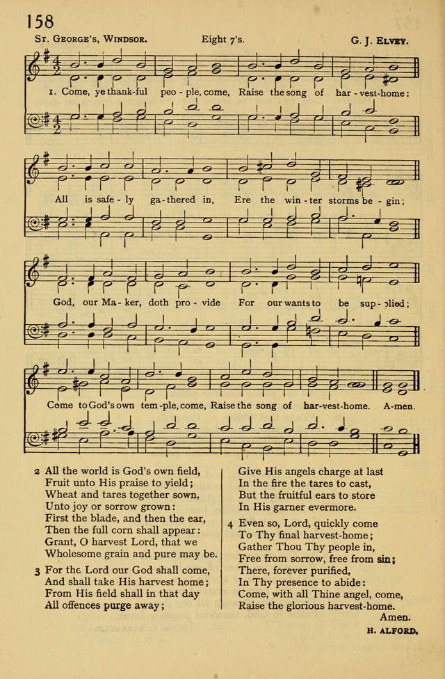 Columbia University Hymnal page 168