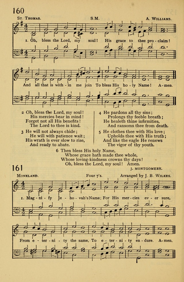 Columbia University Hymnal page 170