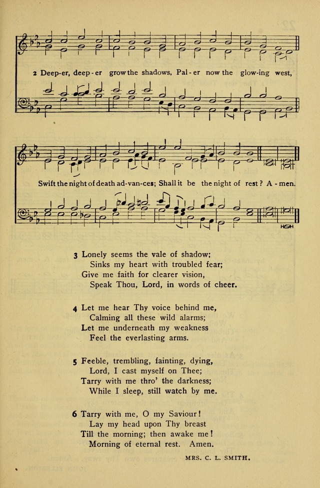 Columbia University Hymnal page 21