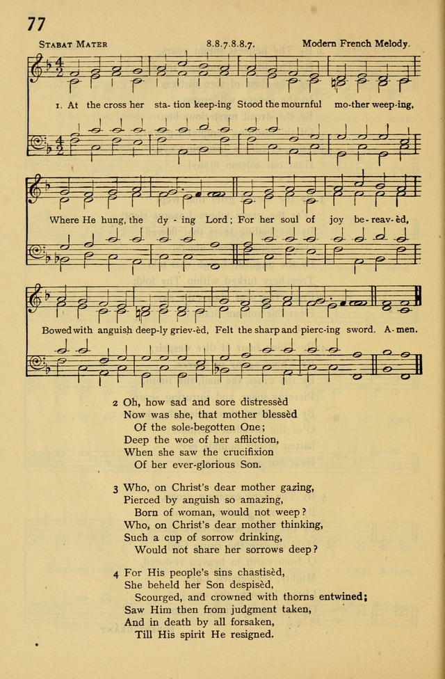 Columbia University Hymnal page 82