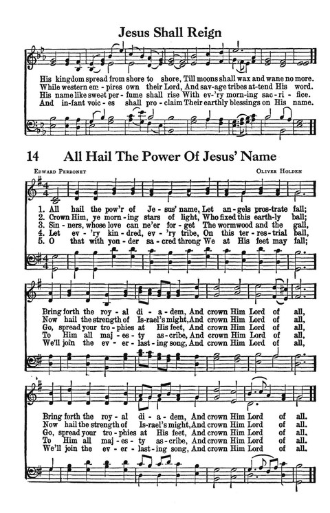 The Cokesbury Worship Hymnal page 10