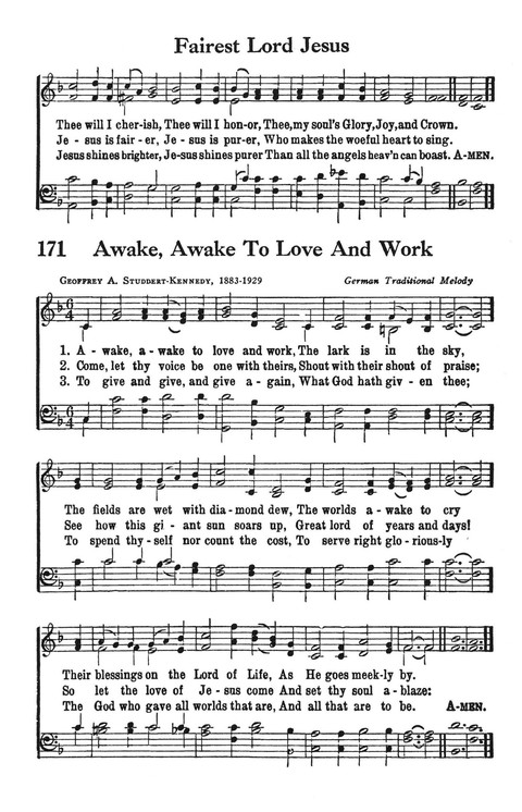 The Cokesbury Worship Hymnal page 140