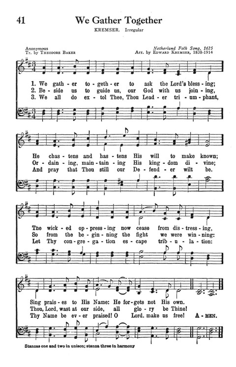 The Cokesbury Worship Hymnal page 32