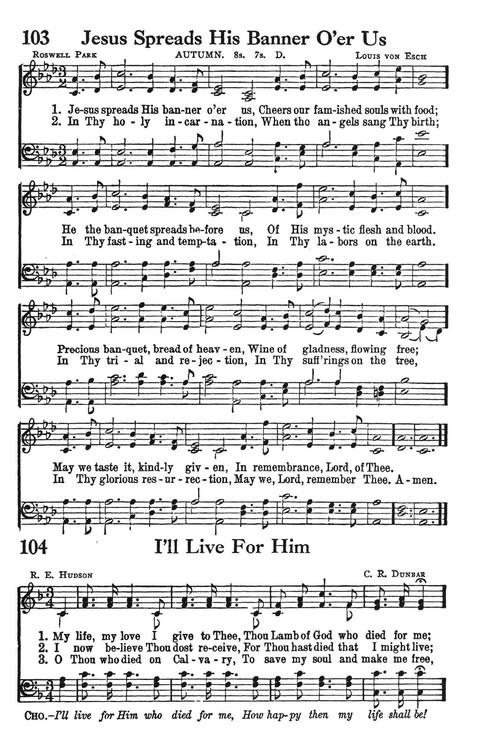 The Cokesbury Worship Hymnal page 83