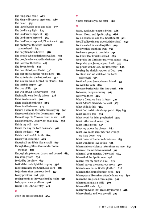 Christian Worship: Hymnal page 1051