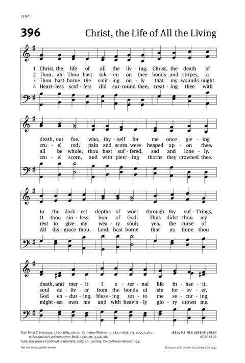 Christian Worship: Hymnal page 356