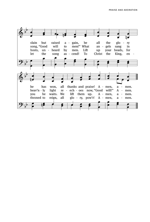 Christian Worship: Hymnal page 629