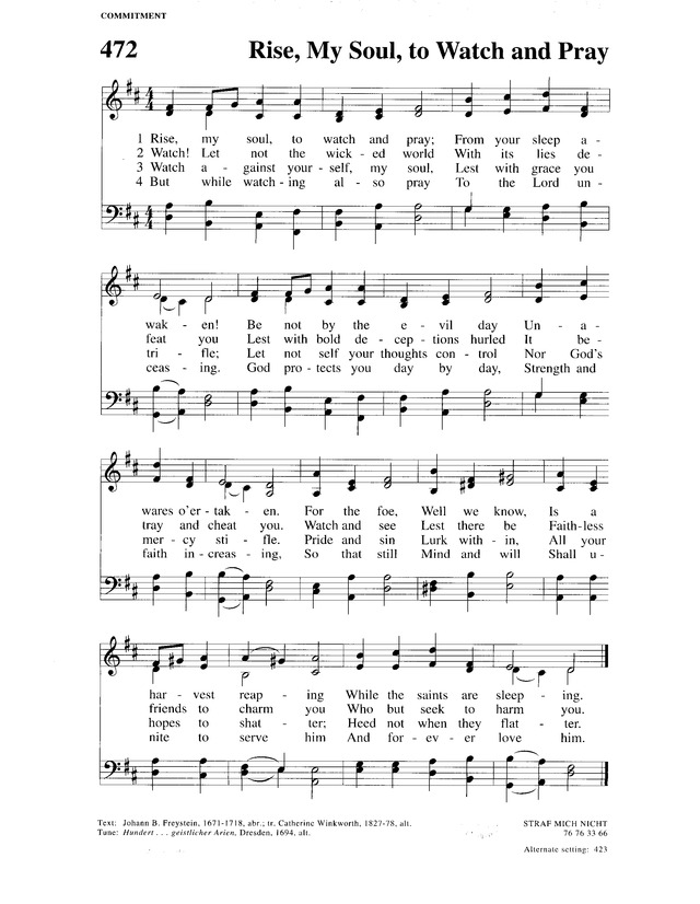 Christian Worship (1993): a Lutheran hymnal page 739