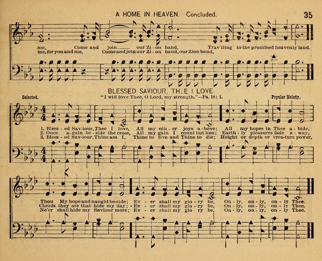 Children of Zion: a little book for little singers adapted for use in the Sabbath school and praise meeting page 36