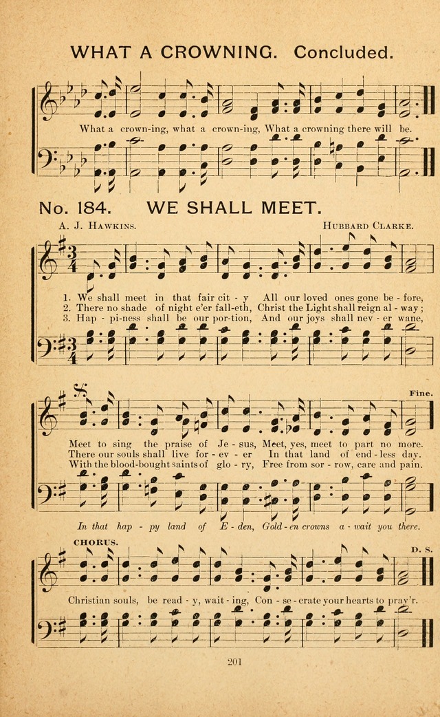 Crown of Gold: for Sunday schools, gospel services, revival meetings, Christian Endeavor societies, Epworth Leagues, etc. page 204