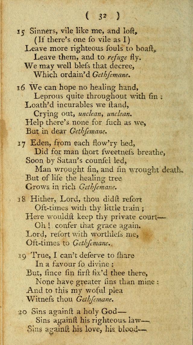 A Collection of Hymns for the use of Christians page 106