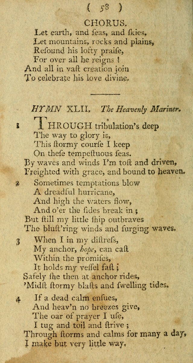 A Collection of Hymns for the use of Christians page 132