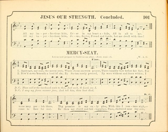 Crown of Life: a collection of songs, new and old, for the use in the Sunday-school, prayer and praise meetings, and the home circle page 101