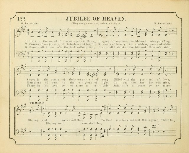 Crown of Life: a collection of songs, new and old, for the use in the Sunday-school, prayer and praise meetings, and the home circle page 122