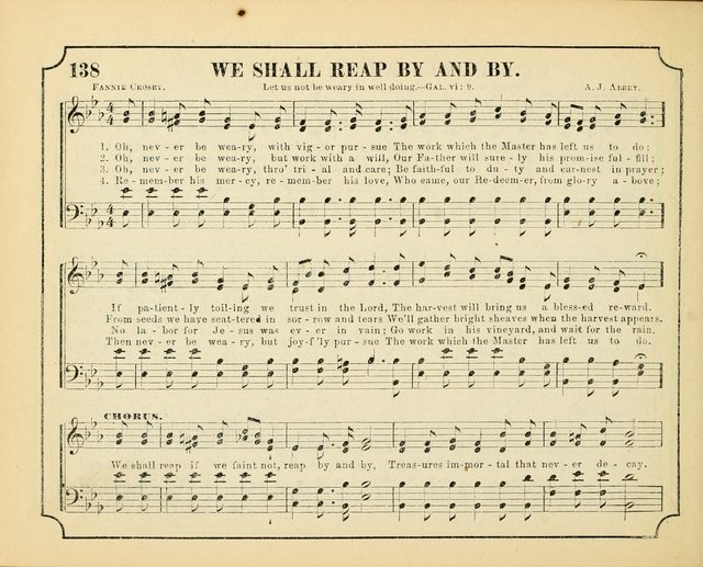 Crown of Life: a collection of songs, new and old, for the use in the Sunday-school, prayer and praise meetings, and the home circle page 138