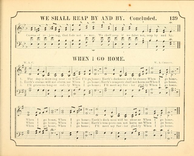 Crown of Life: a collection of songs, new and old, for the use in the Sunday-school, prayer and praise meetings, and the home circle page 139