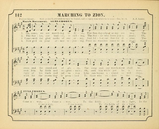 Crown of Life: a collection of songs, new and old, for the use in the Sunday-school, prayer and praise meetings, and the home circle page 142