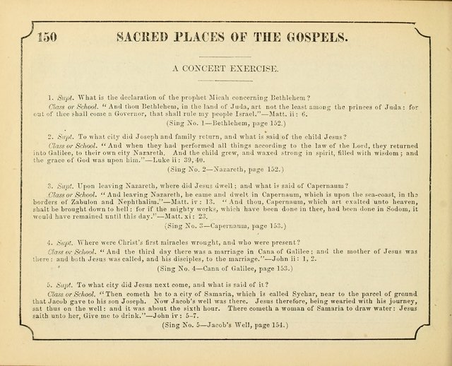 Crown of Life: a collection of songs, new and old, for the use in the Sunday-school, prayer and praise meetings, and the home circle page 150