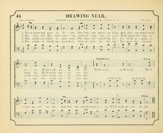 Crown of Life: a collection of songs, new and old, for the use in the Sunday-school, prayer and praise meetings, and the home circle page 46