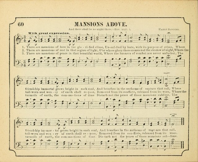 Crown of Life: a collection of songs, new and old, for the use in the Sunday-school, prayer and praise meetings, and the home circle page 60