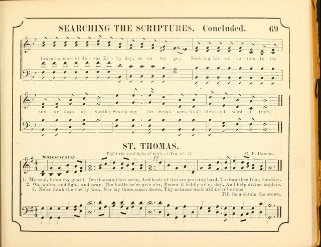 Crown of Life: a collection of songs, new and old, for the use in the Sunday-school, prayer and praise meetings, and the home circle page 69