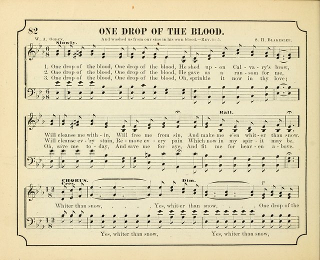 Crown of Life: a collection of songs, new and old, for the use in the Sunday-school, prayer and praise meetings, and the home circle page 82