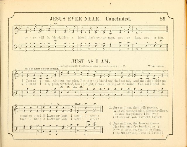 Crown of Life: a collection of songs, new and old, for the use in the Sunday-school, prayer and praise meetings, and the home circle page 89