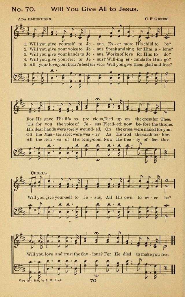 The Chorus of Praise: for use in Sunday Schools, Young People