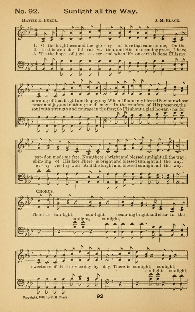 The Chorus of Praise: for use in Sunday Schools, Young People